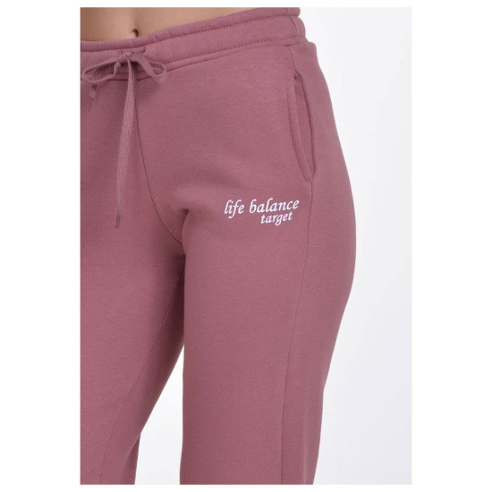 Target Γυναικείο παντελόνι φόρμας Jogger Pants Fleece "Balance"